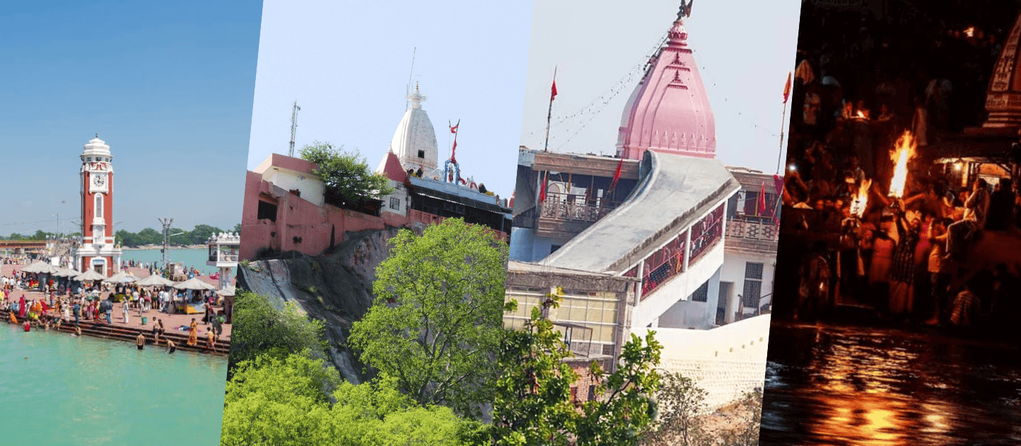 The hilltop Mansa Devi Temple in Haridwar, offering panoramic views of the Ganges.