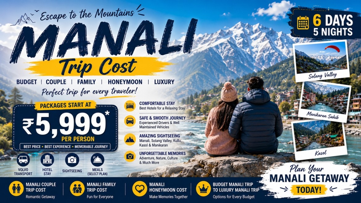 Manali Trip Cost