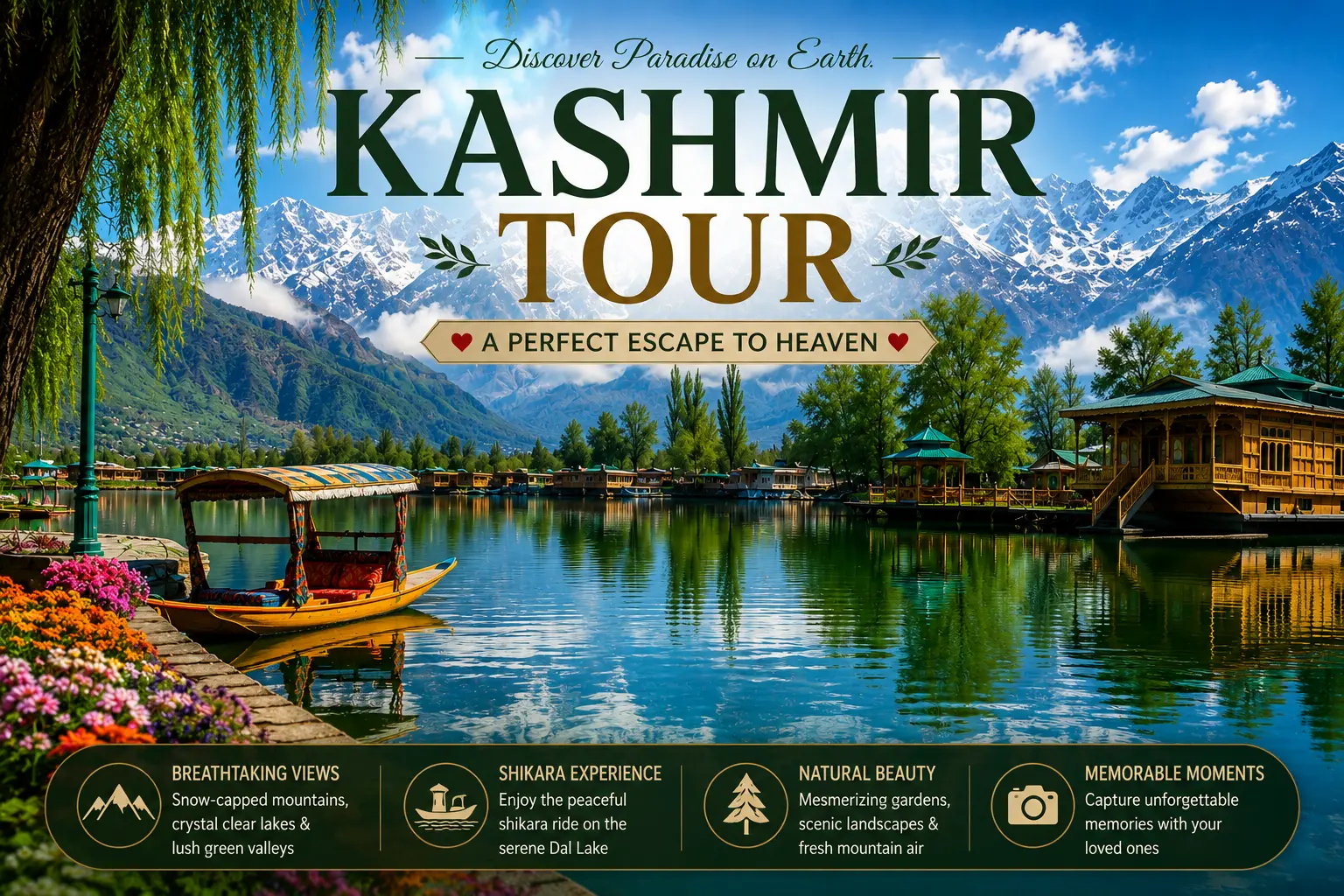 Kashmir-Heaven on Earth