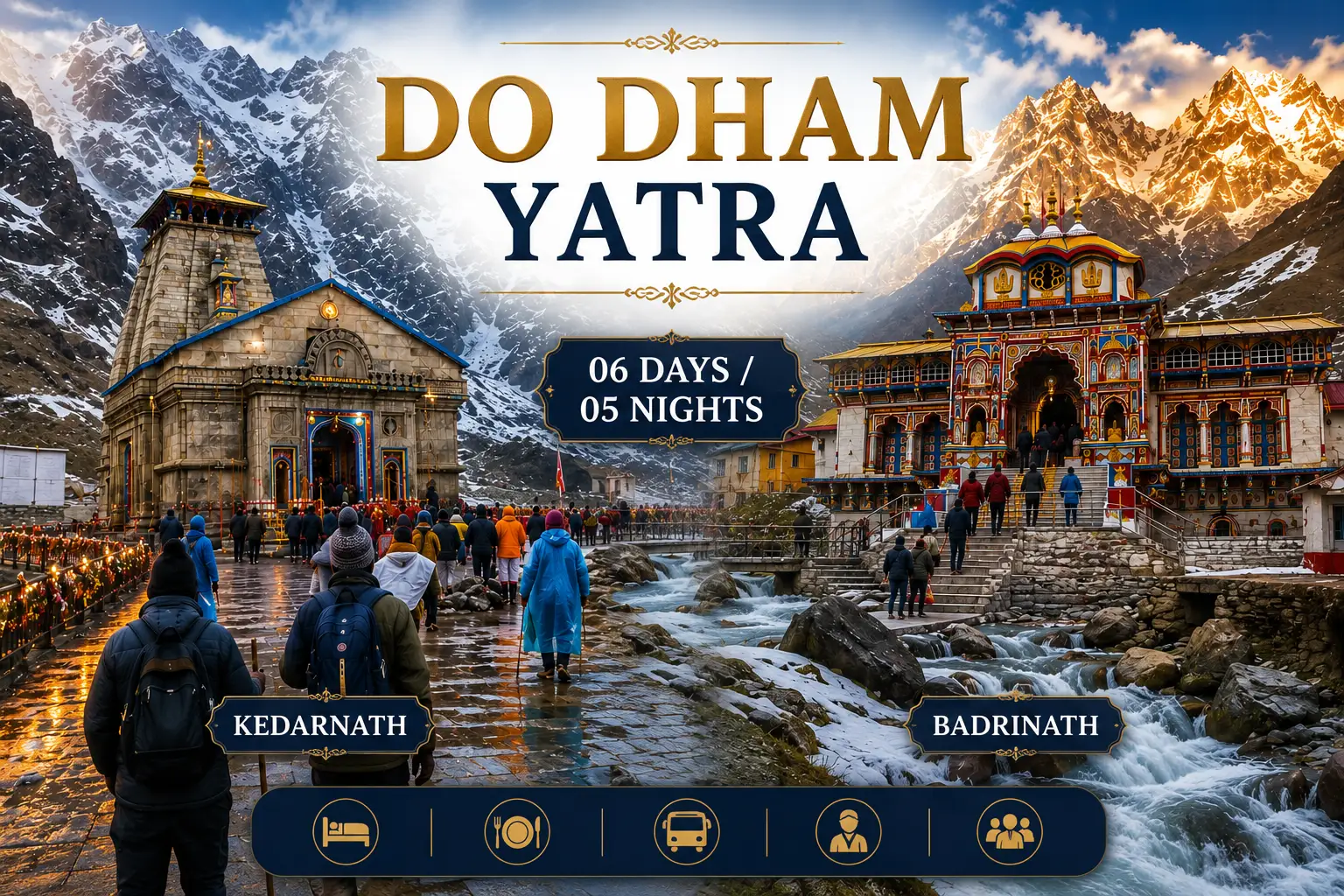 Do Dham yatra - kedarnath & badrinath
