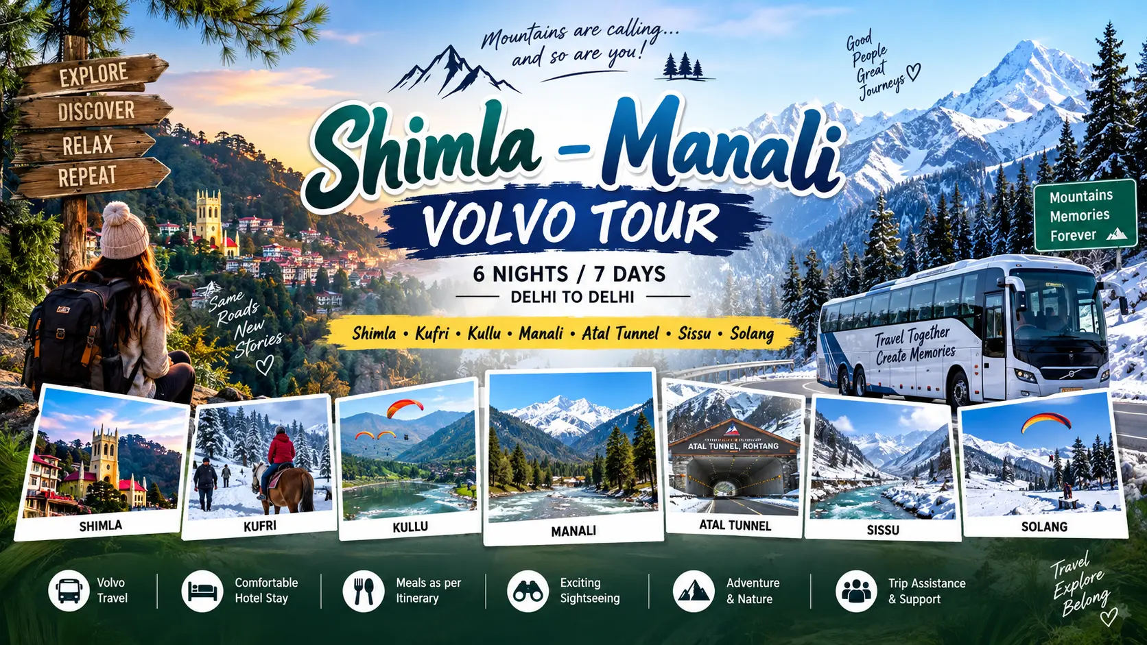 SHIMLA – MANALI TOUR